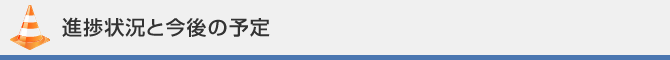 進捗状況と今後の予定